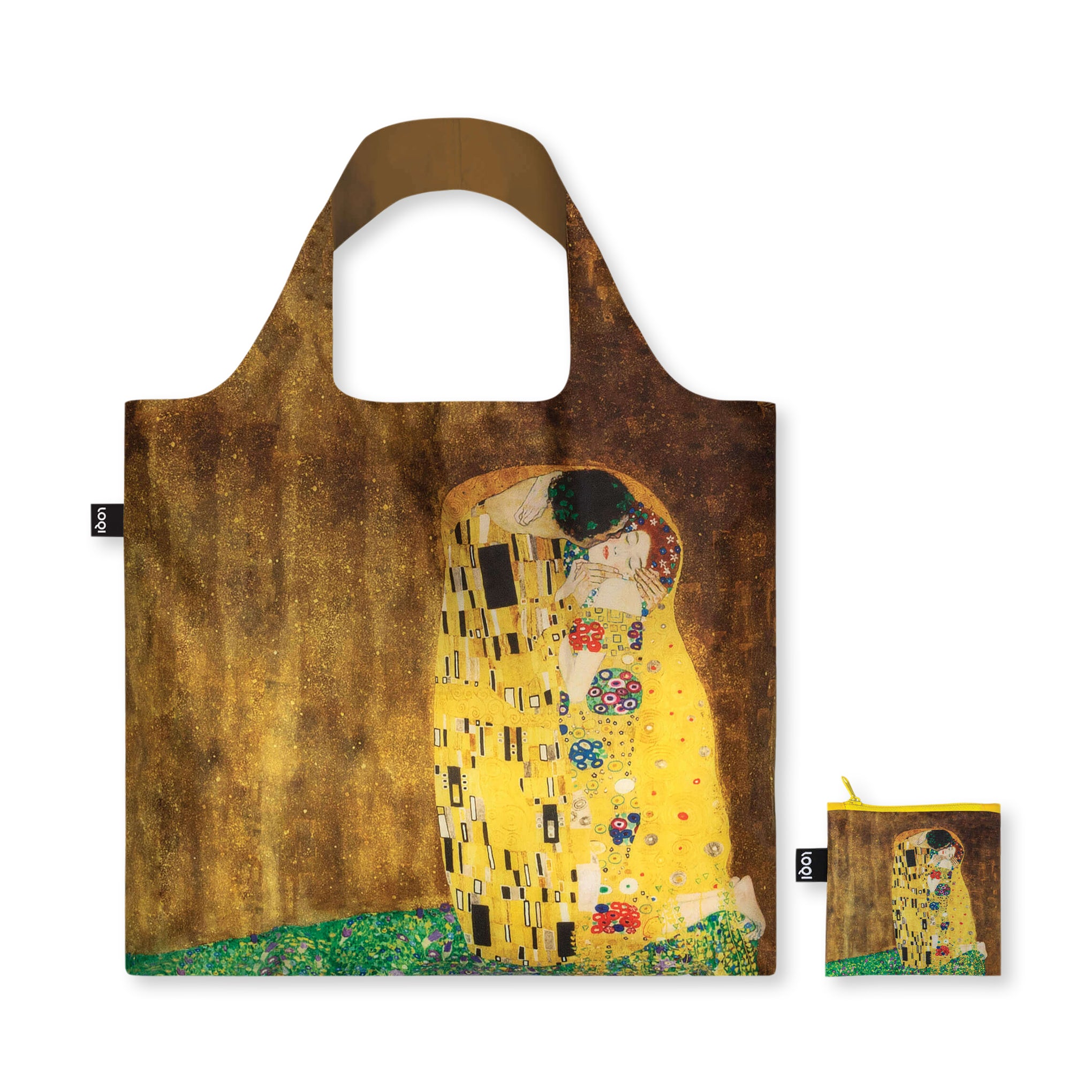 Loqi Klimt Artist Tote Bag - Eco-Friendly Recycled Polyester
