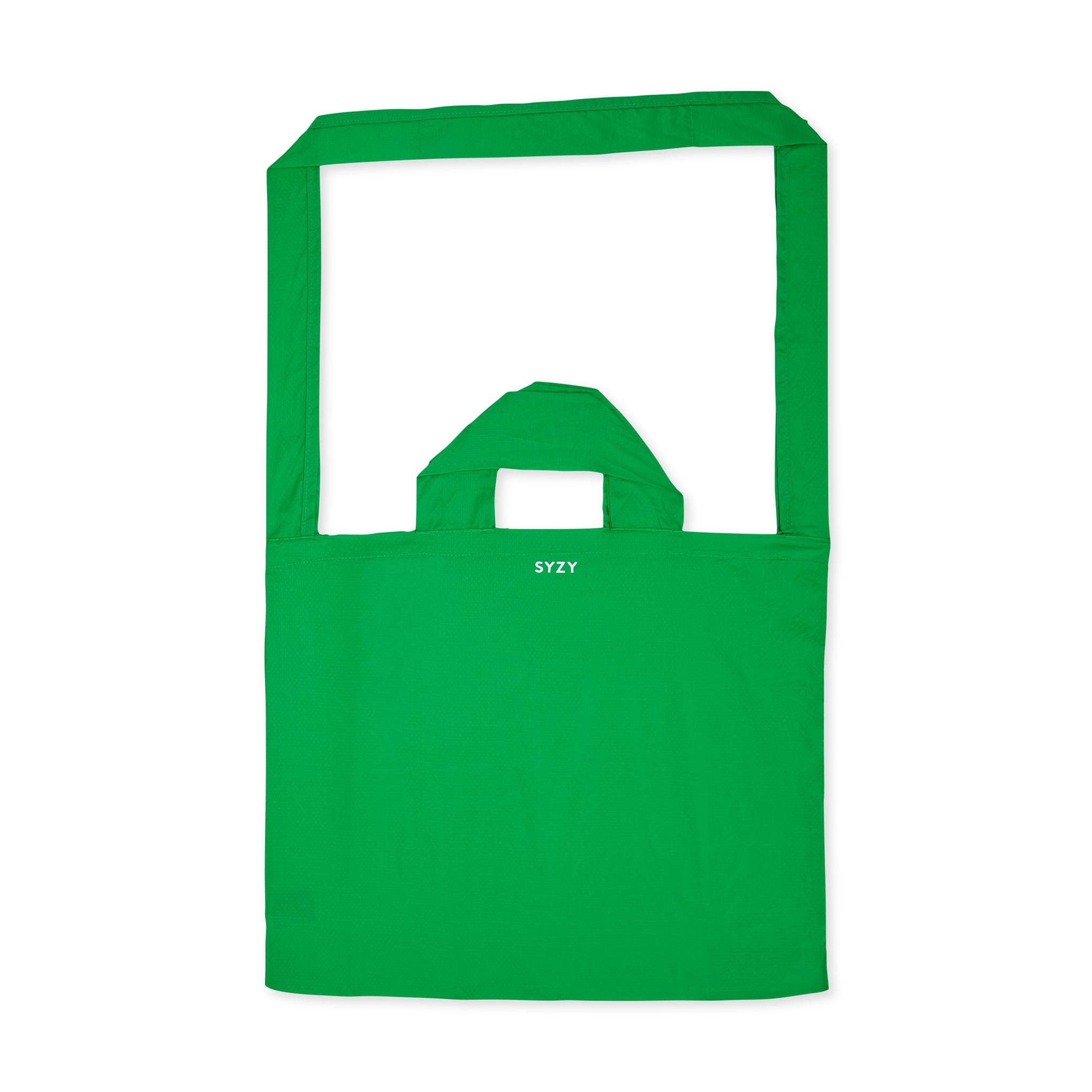 Tetra Mini Foldable Tote Bag - Lightweight & Durable Green Carryall