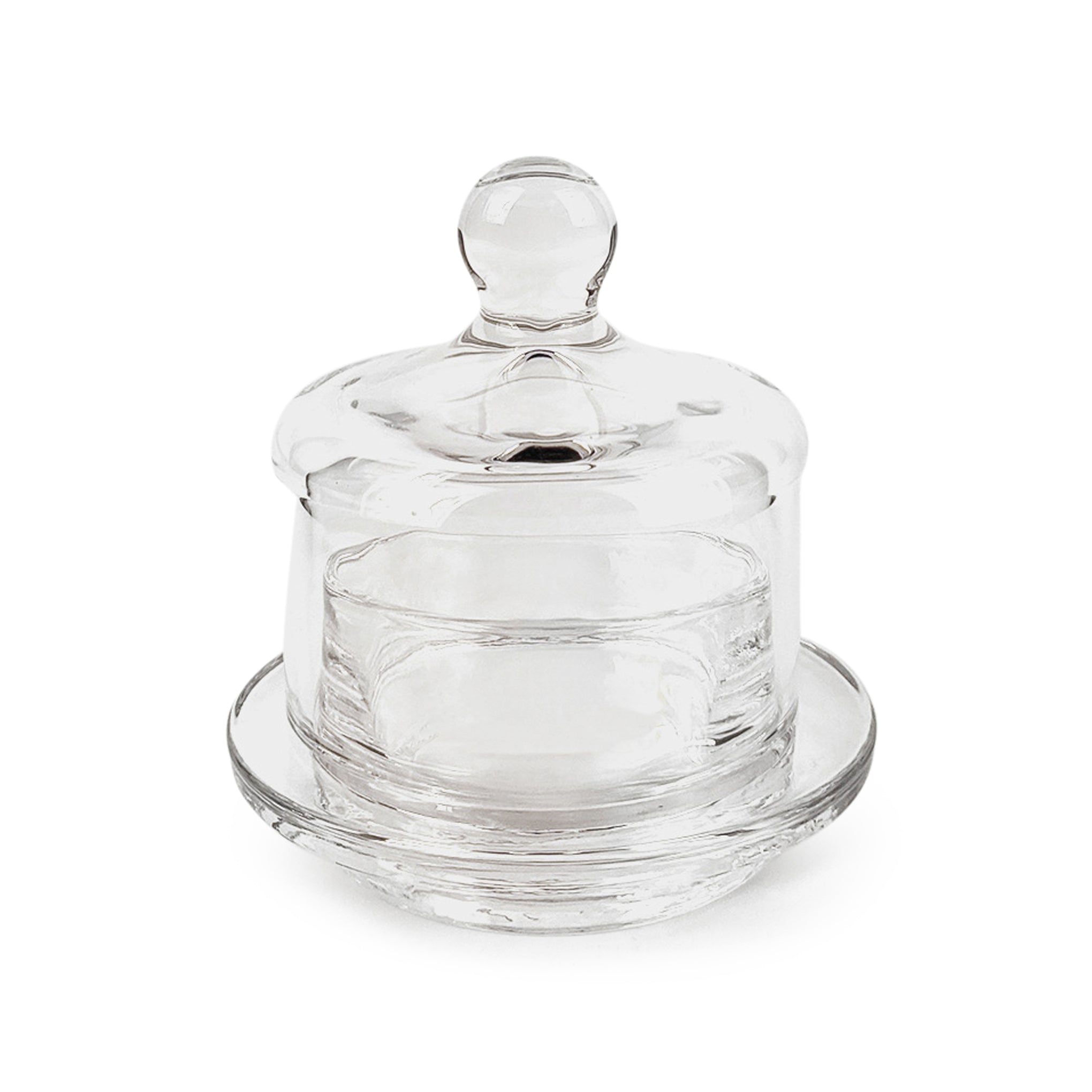 Handcrafted Glass Butter Dish by A Vida Portuguesa – Made in Portugal