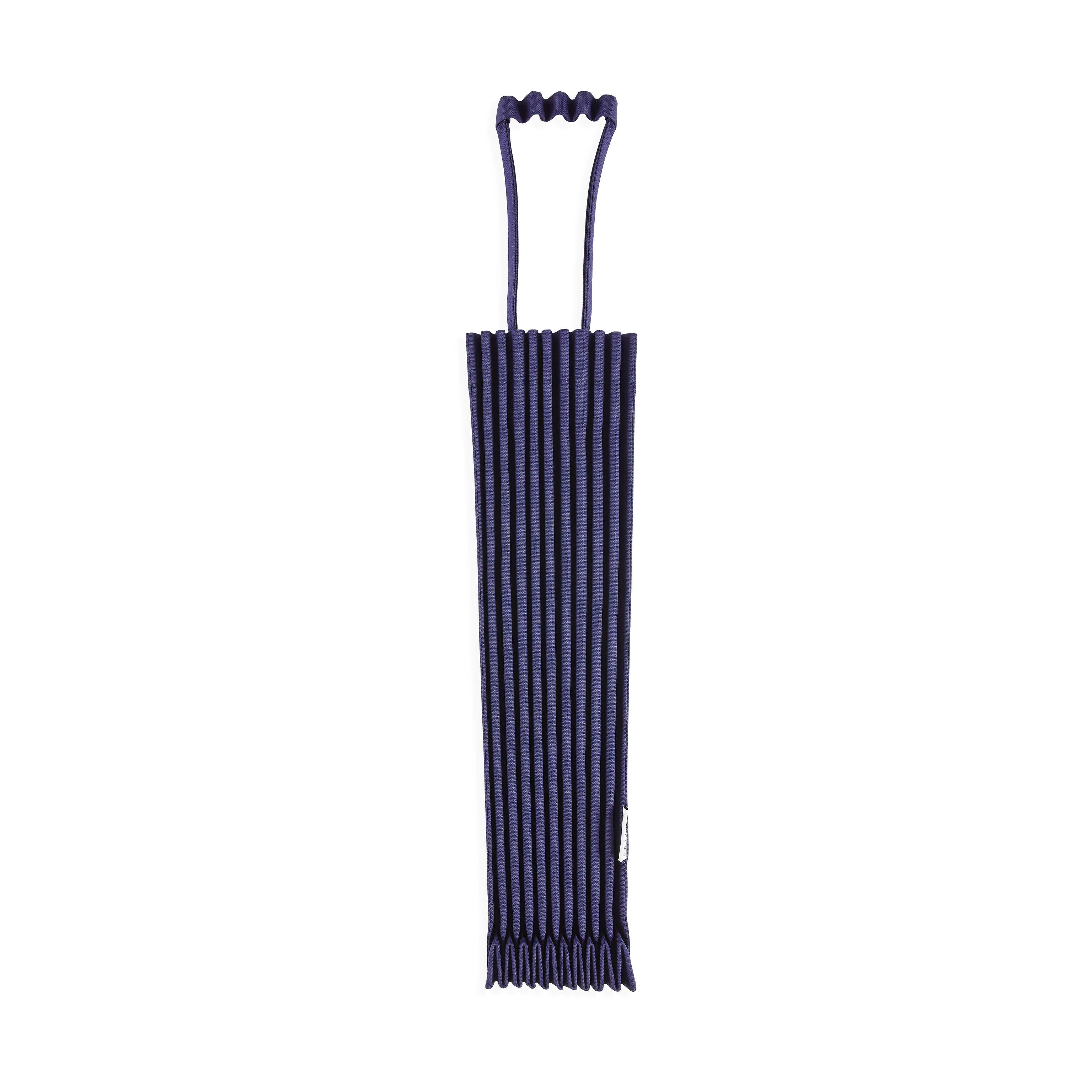 me ISSEY MIYAKE Recycled Polyester Pleated Tote Bag - Lapis Lazuli