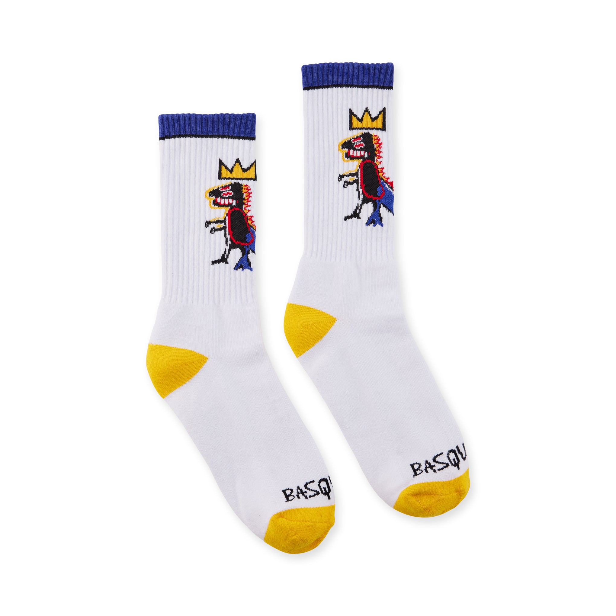 Jean-Michel Basquiat Pez Dispenser Socks - Artist Design Cotton Blend