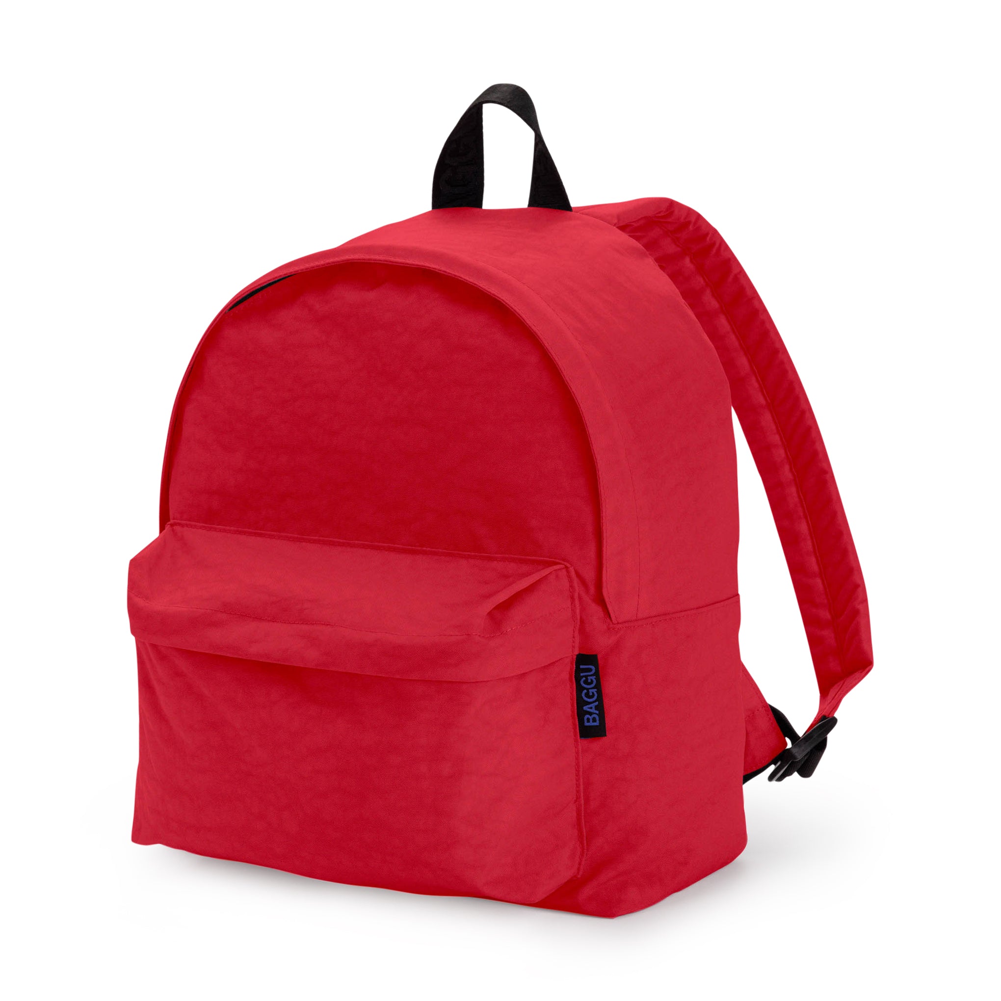 Baggu Recycled Nylon Laptop Backpack - Medium, Candy Apple