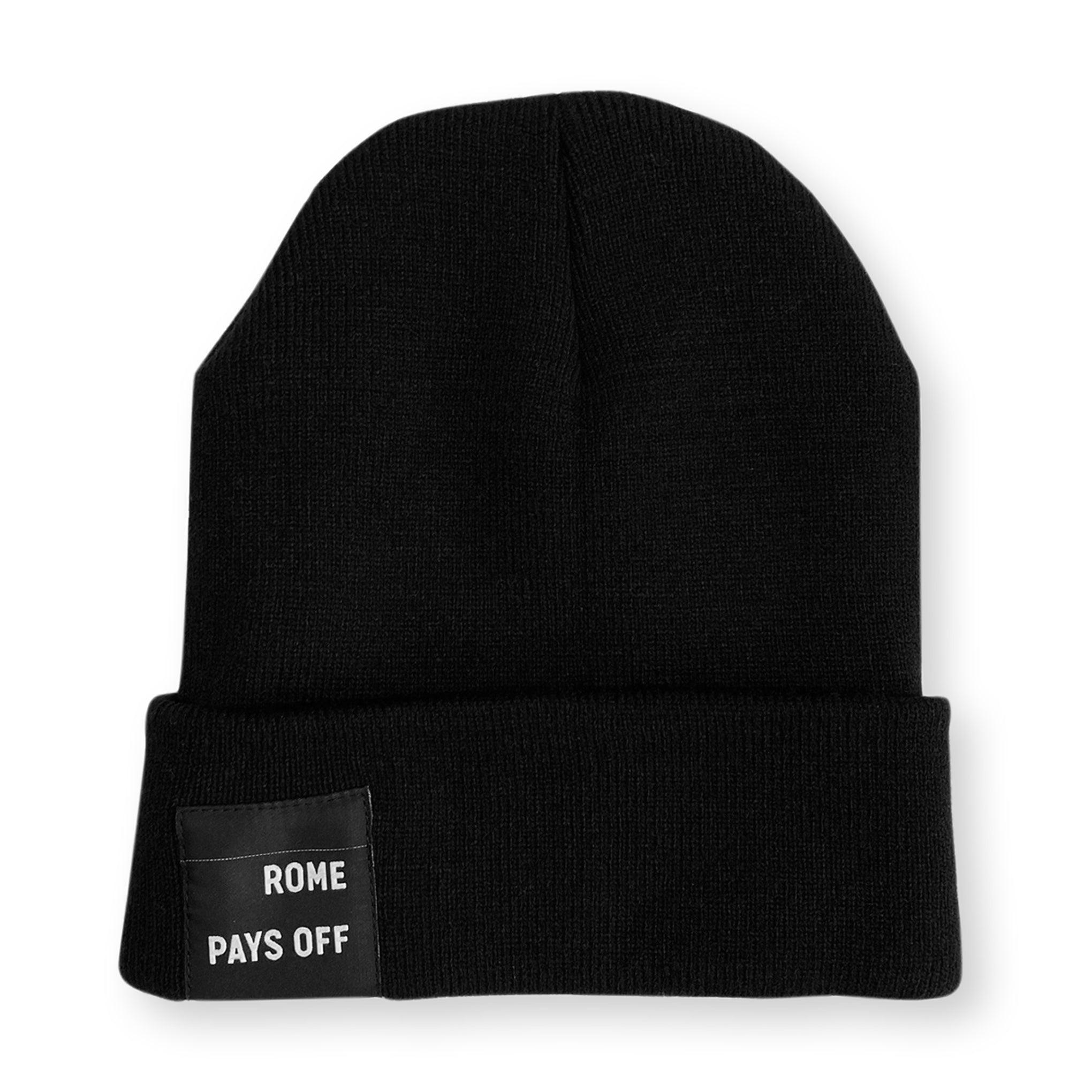 Jean-Michel Basquiat Crown Embroidered Beanie Hat