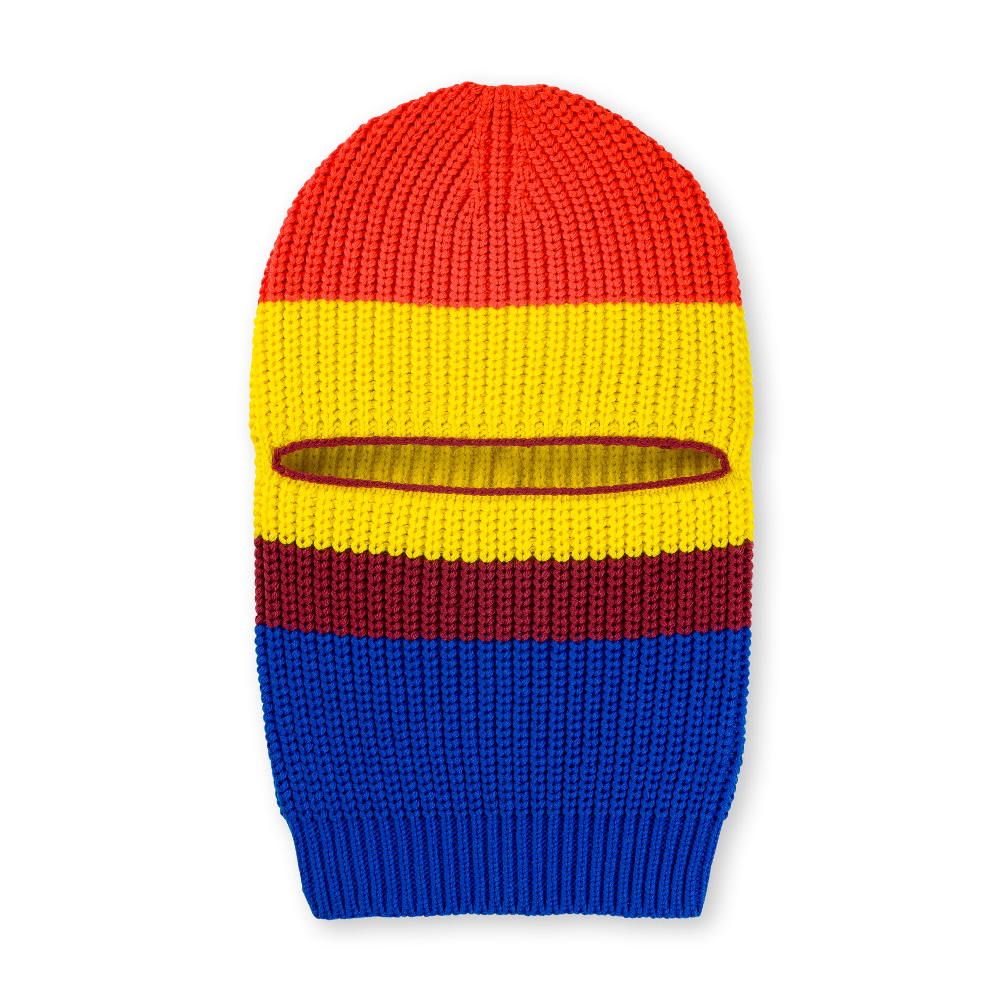 Verloop Yellow Poppy Balaclava Ski Mask - Knit Acrylic, Eco-Friendly