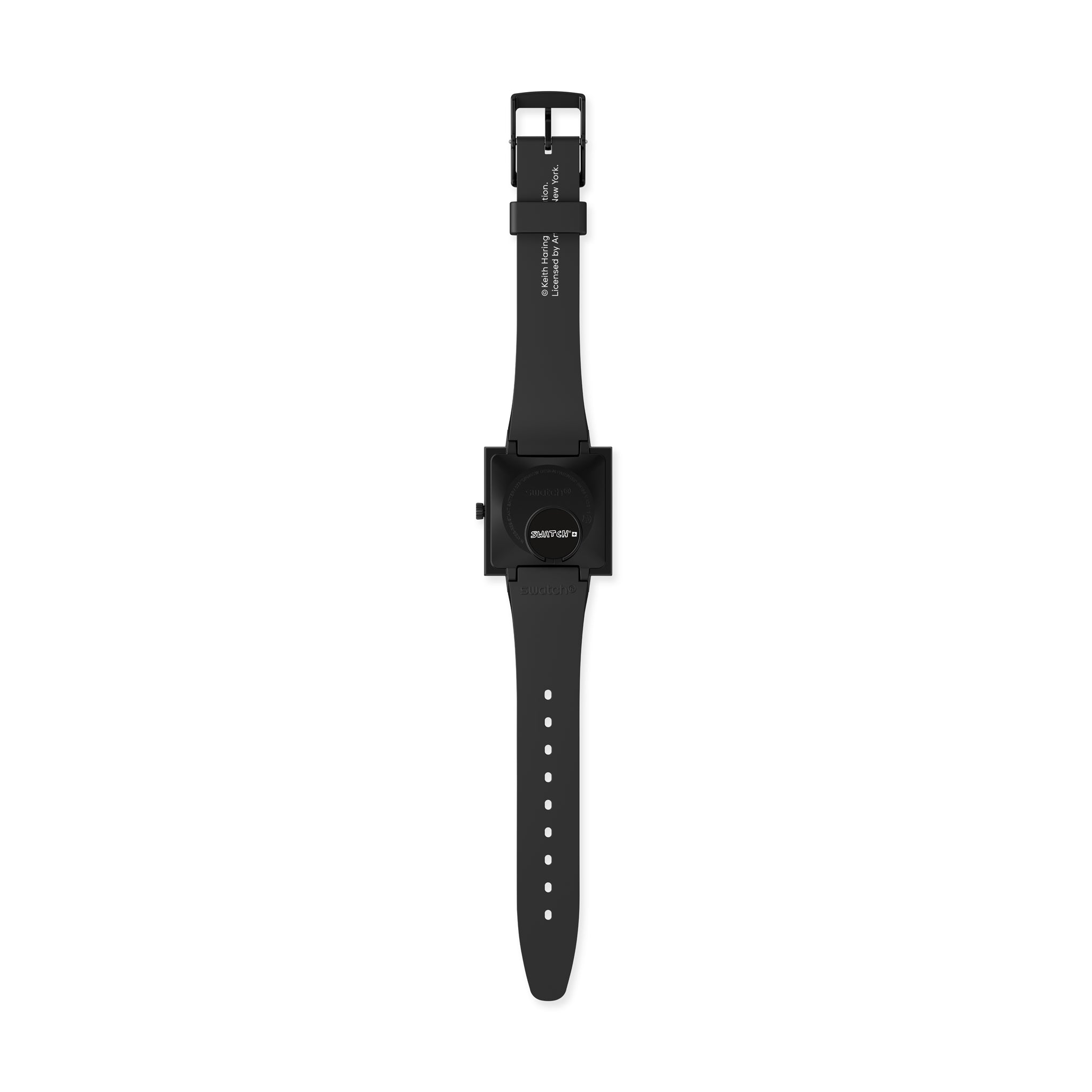 Swatch Keith Haring Break Loose Art Watch - Black Bioceramic