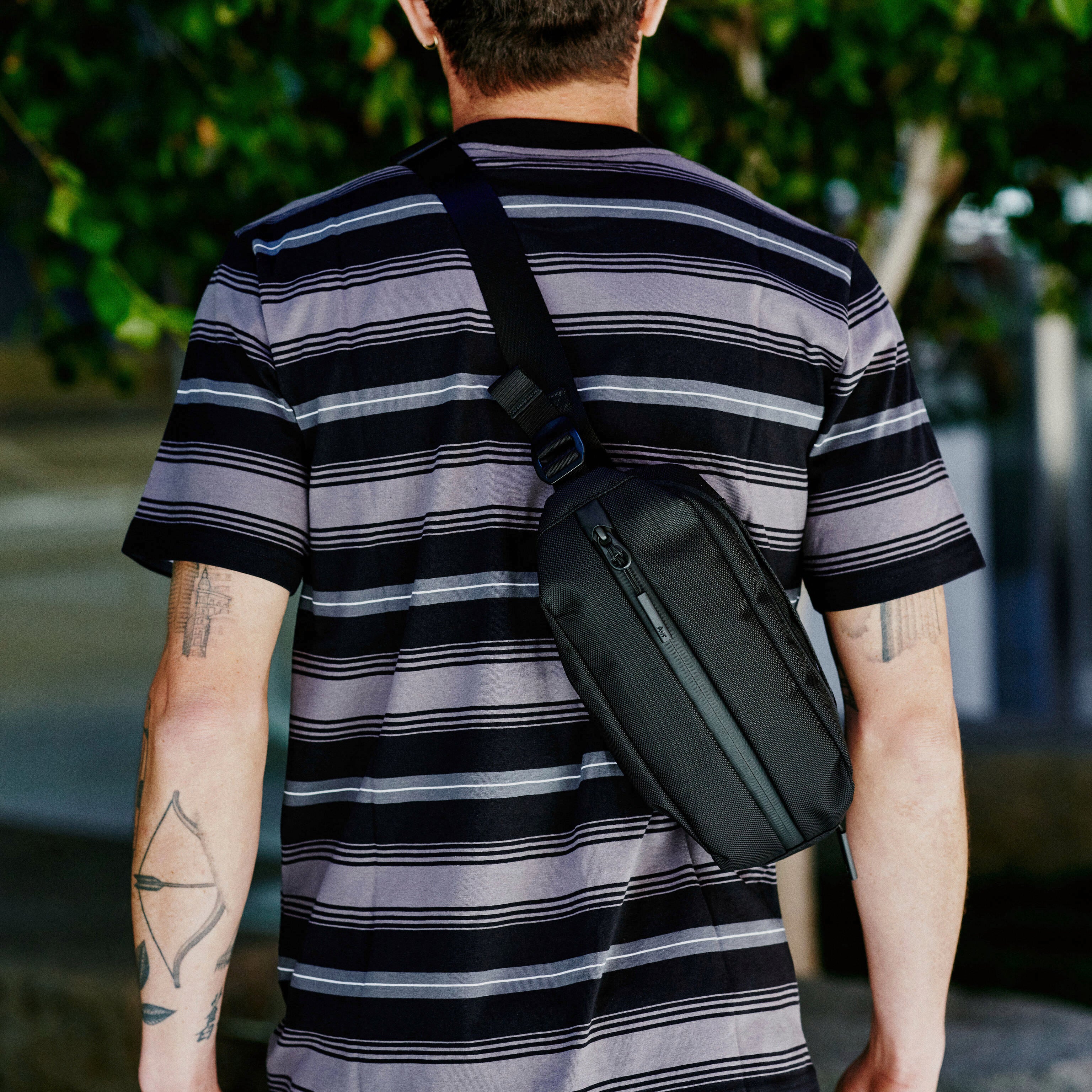 Aer City Sling 2 Crossbody Bag - Water-Resistant Nylon for Travel