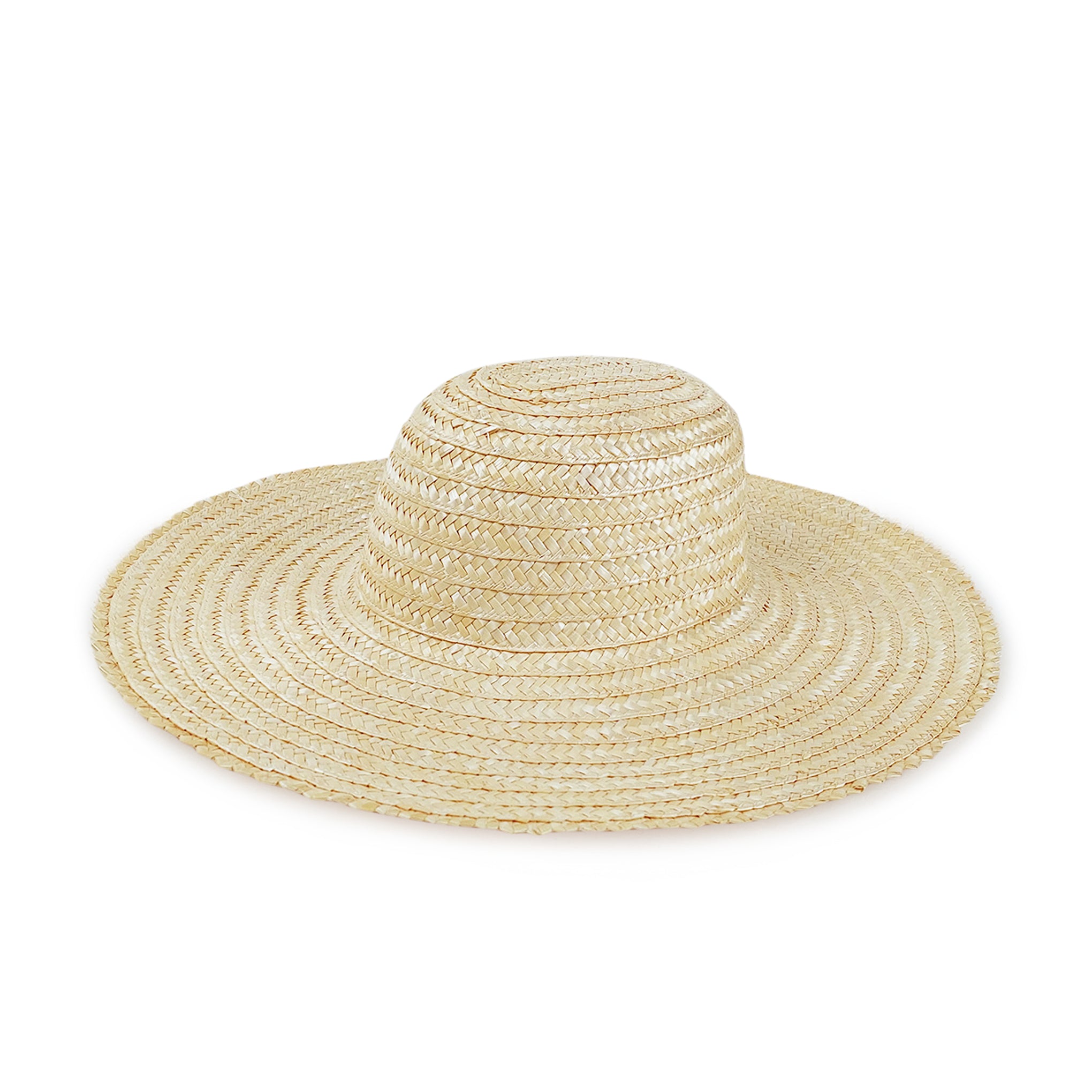 A Vida Portuguesa Handwoven Straw Sun Hat – 17" Brim