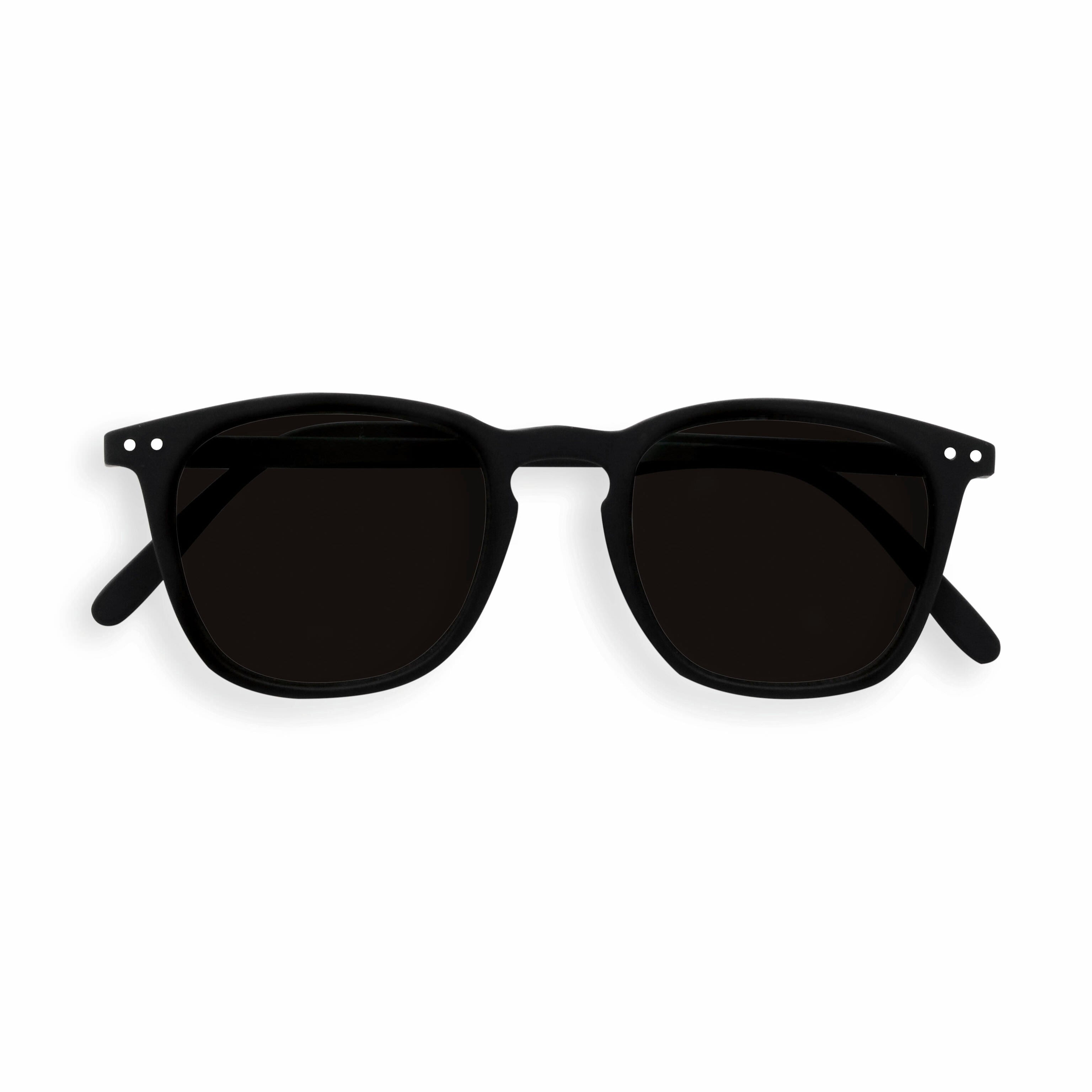 IZIPIZI Unisex Trapeze Sunglasses - Black Square Frames