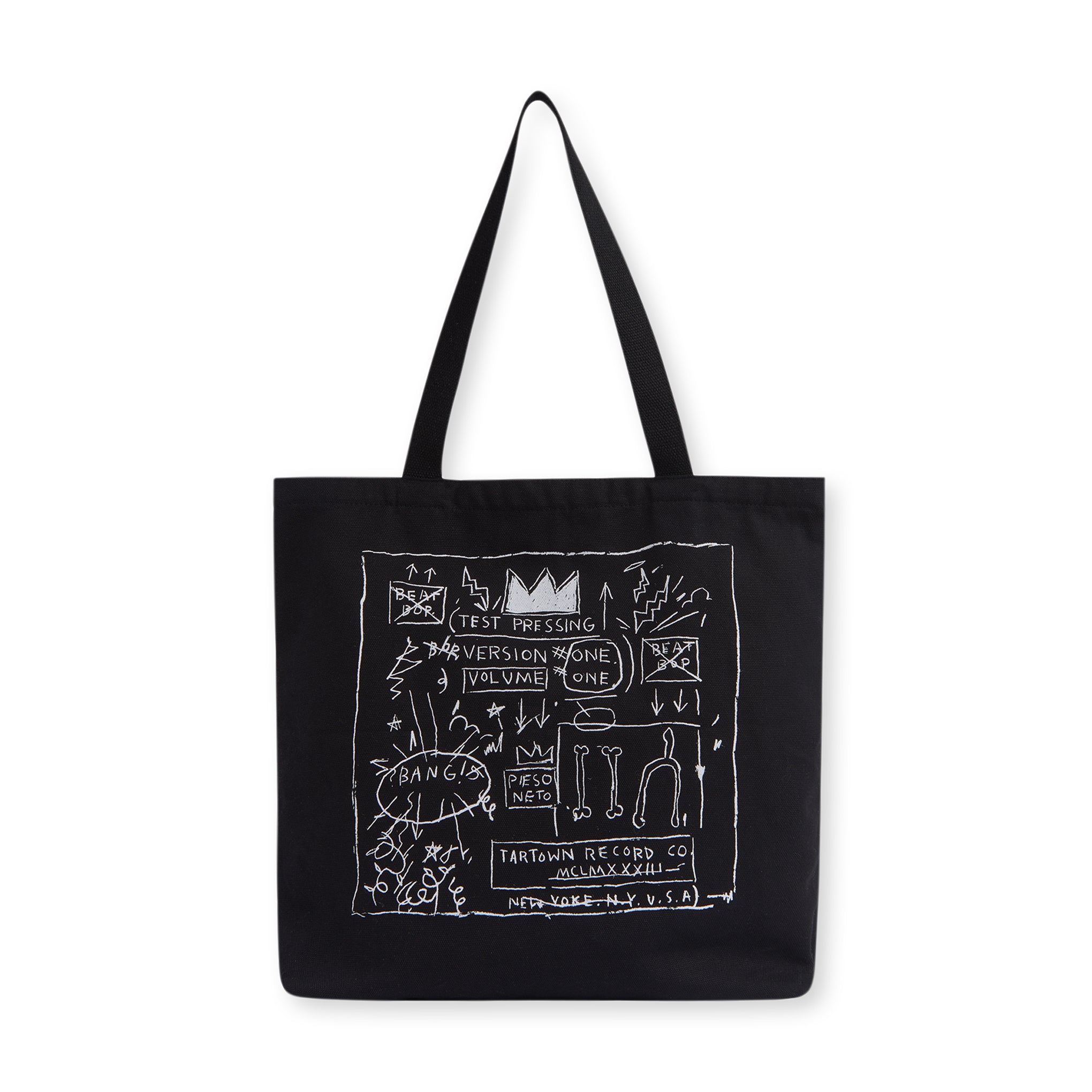 Jean-Michel Basquiat Beat Bop Canvas Tote Bag - Oversized Art Tote