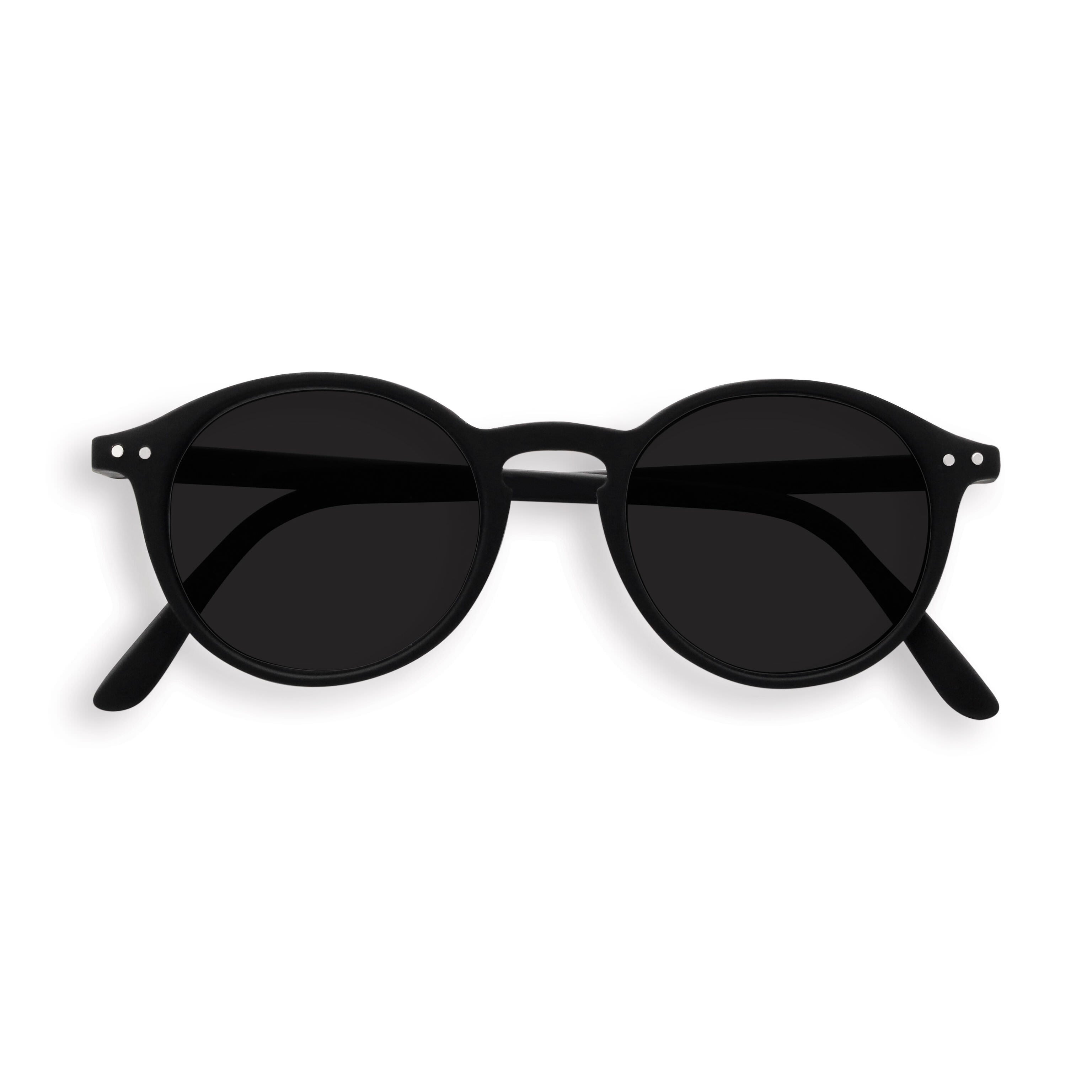 IZIPIZI Round Sunglasses - Classic Black Unisex Frames
