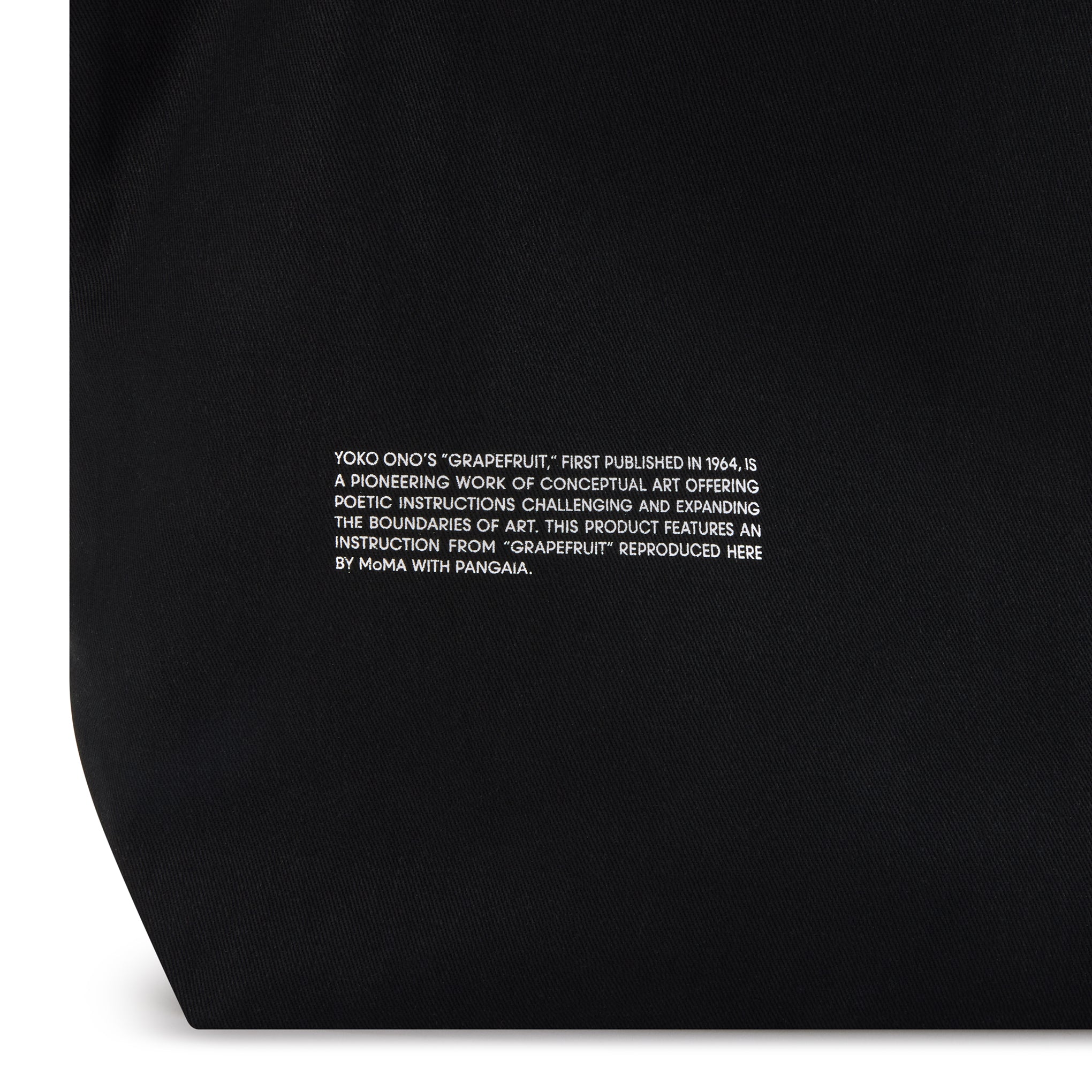 PANGAIA Yoko Ono Grapefruit Tote Bag - Eco-Friendly Cotton Hemp