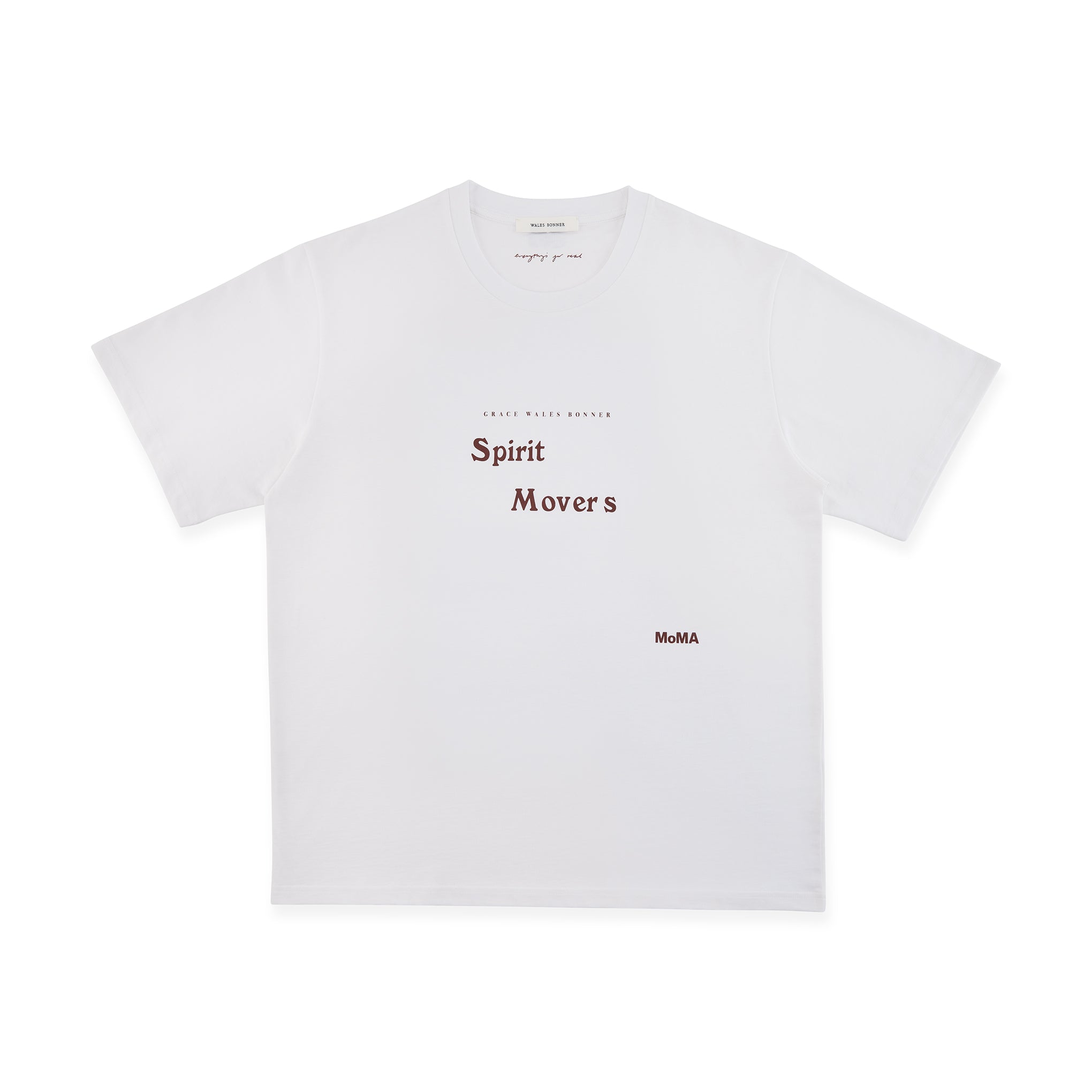 Grace Wales Bonner Organic Cotton T-Shirt | Spirit Movers Design