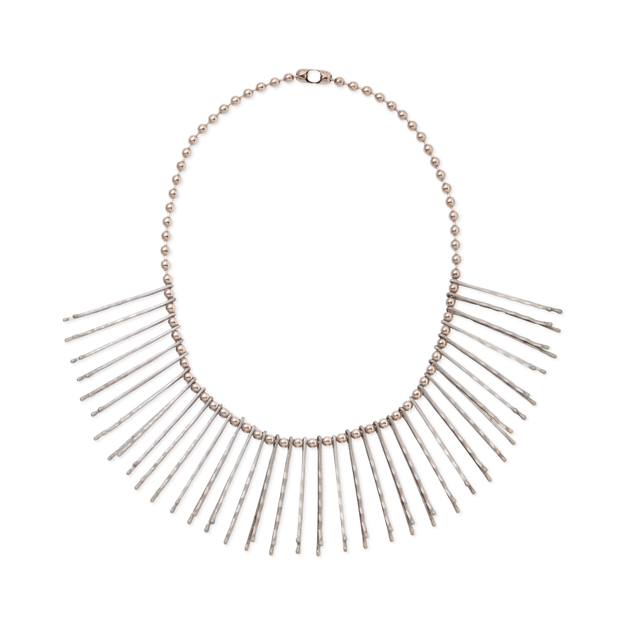 Anni Albers DIY Necklace Jewelry Kit - Silver Craft Set